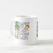 Viering van St. Catrick's Day Koffiemok (Voorkant links)