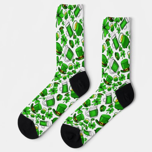 Viering van St. Patrick's Dag Sokken (Links)