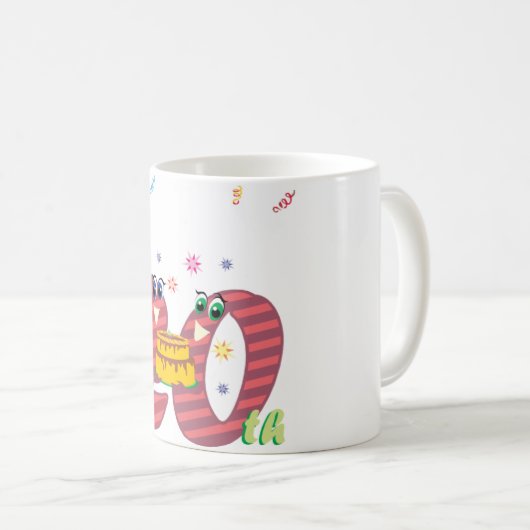 viering van twintig jaar koffiemok (Voorkant rechts)