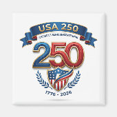 Viering van USA 250 Magneet (Voorkant)