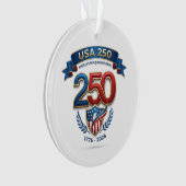 Viering van USA 250 Ornament (voorkant)