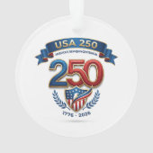 Viering van USA 250 Ornament (achterkant)