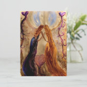 Viering van vrouwen Flat Notecard Bedankkaart (Staand voorkant)