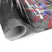 viering van vuurwerk en wolken cadeaupapier (Rol Hoek)