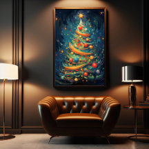 "Viering van Whimsy: grillige kerstboom