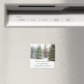 Viering van Winter Solstice Fridge Magnet (Insitu (Vaatwasser))