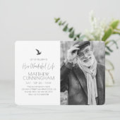 Viering van Zijne Herdenking van het leven Moderne Kaart (Staand voorkant)