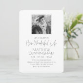 Viering van Zijne Herdenking van het leven Moderne Kaart (Staand voorkant)