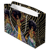 Viering van zwart erfgoed groot cadeauzakje (Achterkant Gekanteld)