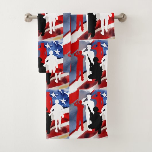 Viering veteranen bad handdoek (Insitu)