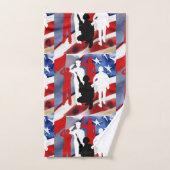 Viering veteranen bad handdoek (Handdoek)