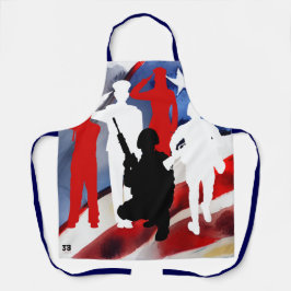 Viering veteranen schort