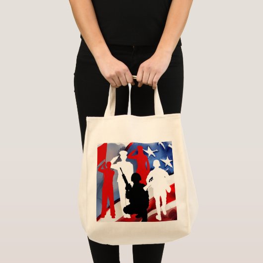 Viering veteranen tote bag (Voorkant (product))