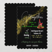 Viering vrienden verzamelen kaart (Voorkant / Achterkant)