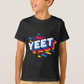 Viering Yeet's Trendy Meme Slogan Yeeting T-shirt