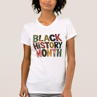 Viering Zwarte Geschiedenis Maand Vrouwen T-shirt