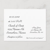 Vieringen! Uitnodiging Briefkaart (Achterkant)