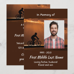 Vieringen van Levensdienst Fietsen Wielrennen Fiet Kaart
