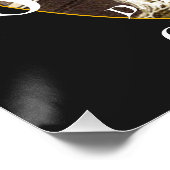 Vierings afstudeerklas pensionering 2024 cruisesch perfect poster (Hoek)