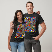Vierkanaals 3 t-shirt (Unisex)