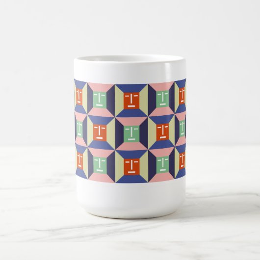 Vierkankwadraten 2 koffiemok (Center)