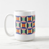 Vierkankwadraten 2 koffiemok (Links)