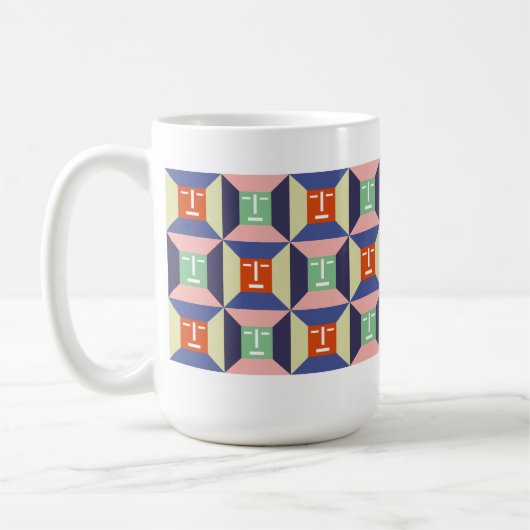 Vierkankwadraten 2 koffiemok (Links)