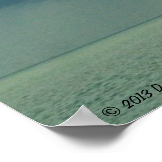 Vierkanmeer Poster (Hoek)