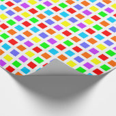 Vierkant 02 - Spectrum 01 Cadeaupapier (Hoek)