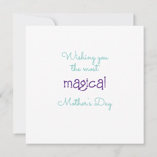 Vierkant, 13,3 cm x 13,3 cm kaart (Achterkant)