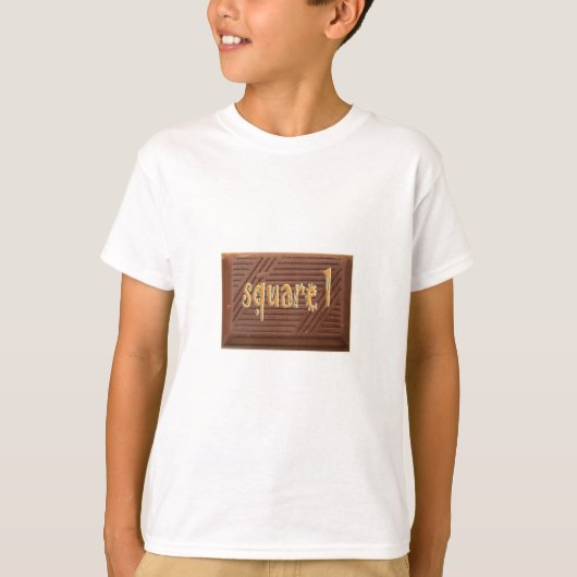 vierkant 1 t-shirt (Voorkant)