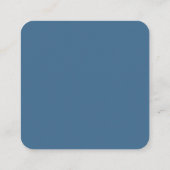 Vierkant, 2,5 x 2,5-inch Visitekaartje (Achterkant)