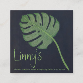 Vierkant, 2,5 x 2,5-inch Visitekaartje