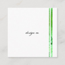 Vierkant, 2,5 x 2,5-inch Visitekaartje