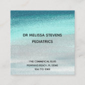 Vierkant, 2,5 x 2,5-inch Visitekaartje (Voorkant)