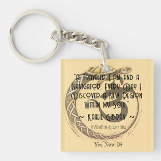 vierkant acryl Sleutelhanger