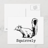 vierkant briefkaart (Voorkant / Achterkant)