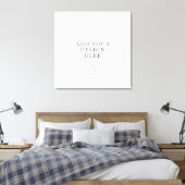 Vierkant Canvas Afdrukken (Insitu (Slaapkamer))