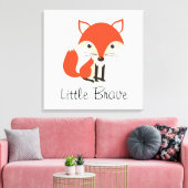 Vierkant canvas - Kleine dapper (Insitu (Woonkamer))