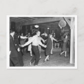  vierkant dans foto 1944 briefkaart (Voorkant)