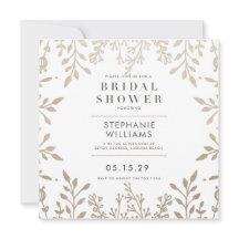 Vierkant Elegant Antiek Goud Vrijgezellenfeest