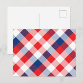 Vierkant en kleur 3 feestdagenkaart (Voorkant / Achterkant)