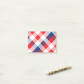 Vierkant en kleur 3 post-it® notes (Op bureau)