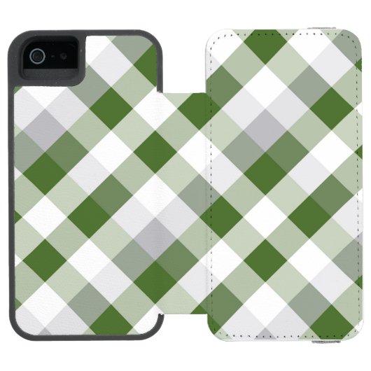 Vierkant en kleur 4 incipio iPhone portemonnee hoesje (Agenda Open)