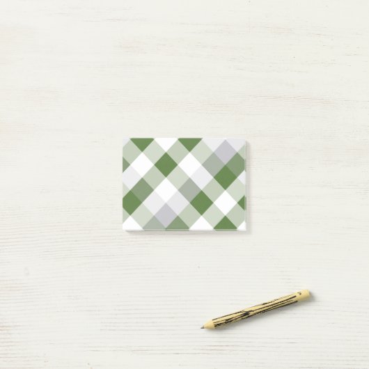 Vierkant en kleur 4 post-it® notes (Op bureau)