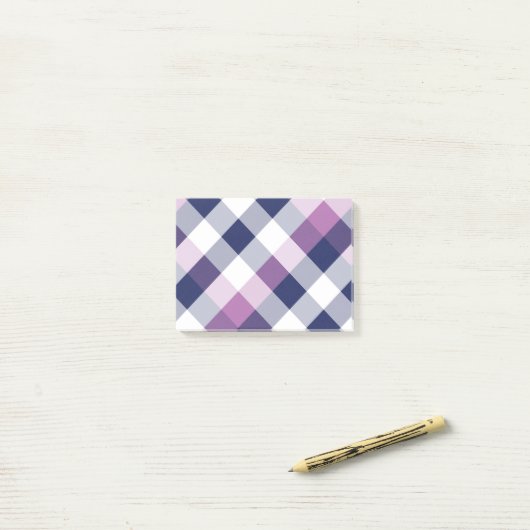 Vierkant en kleur 5 post-it® notes (Op bureau)