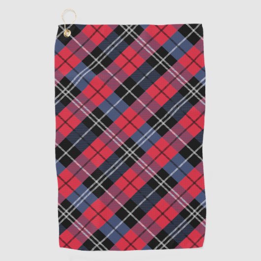 Vierkant en kleur golfhanddoek (Voorkant)