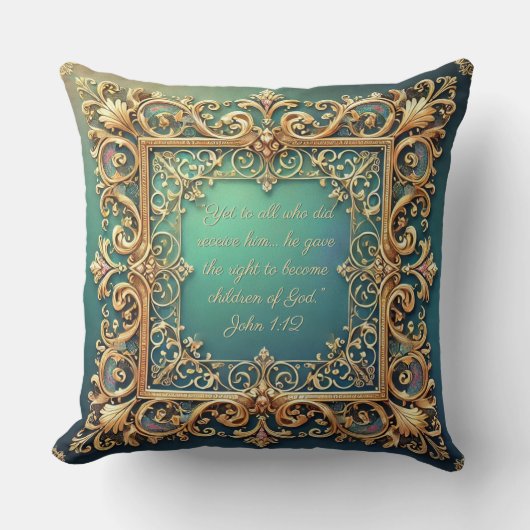 Vierkant Fillaagree-Lijst  Kussen (Voorkant)