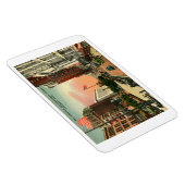 Vierkant fontein, Cincinnati,  Briefkaart Ohio Magneet (Rechterzijde)