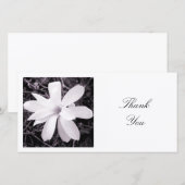 Vierkant Foto - Magnolia Bedankkaart (Voorkant / Achterkant)